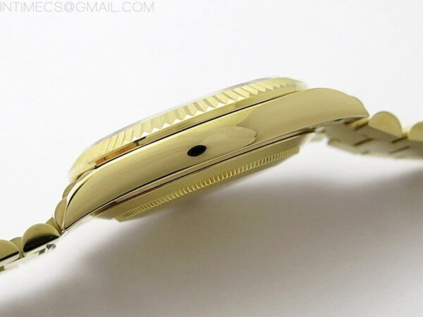 Day Date 40mm 228238 Gain Weight YG/tungsten APSF 1:1 Best Edition Green Dial Roman Markers on YG President Bracelet A2836 – Bild 11