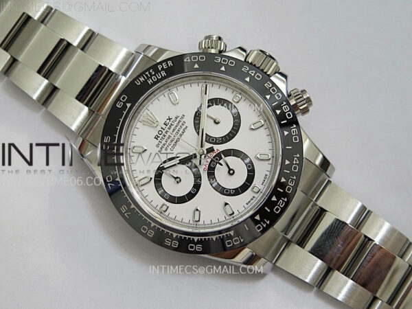 Daytona 116500LN 904L SS Case APSF 1:1 Best Edition White Dial On 904L SS Bracelet SH4130 – Bild 13