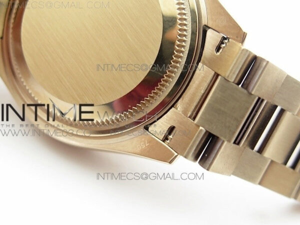 DateJust 28mm RG Diamond Bezel BP Best Edition Blue Textured Dial on RG Bracelet ETA2671 – Bild 13