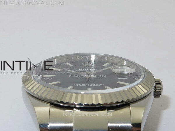 DateJust 41 126334 NTF 1:1 Best Edition 904L Steel Black Stick Dial on Oyster Bracelet VR3235 – Bild 13