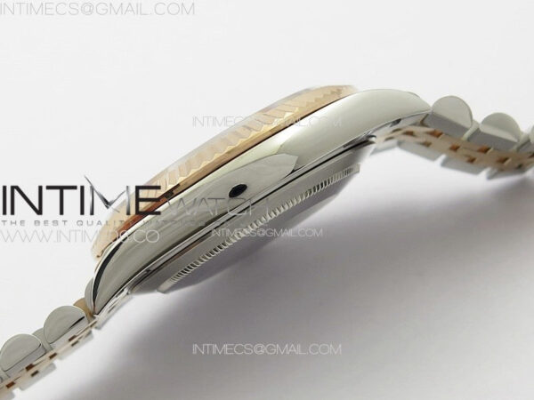 DateJust 41 126334 SS/RG GMF 1:1 Best Edition Gray Fluted Dial on SS/RG Jubilee Bracelet – Bild 13