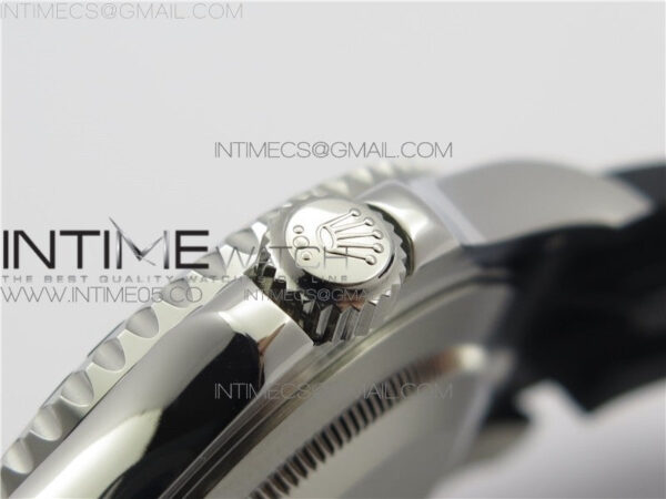 Yacht-Master 226659 42mm BP Maker Best Edition Black Ceramic Bezel on Oysterflex Rubber Strap A2824 – Bild 16