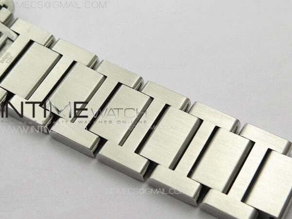 Tank Louis Ladies 25mm SS 8848F 1:1 Best Edition White Dial on SS Bracelet Ronda Quartz(Free leather strap) – Bild 13