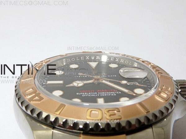 Yacht-Master 126621 904L/RG VSF 1:1 Best Edition Black Dial On 904L/RG Bracelet VS3235 – Bild 14