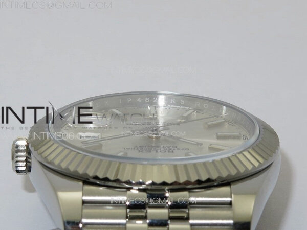 DateJust 41 126334 NTF 1:1 Best Edition 904L Steel Silver Stick Dial on Jubilee Bracelet VR3235 – Bild 14