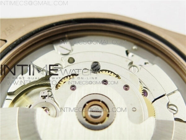 Day-Date 36 128239 RG BP Best Edition Brown Crystal Markers Dial on RG President Bracelet – Bild 14