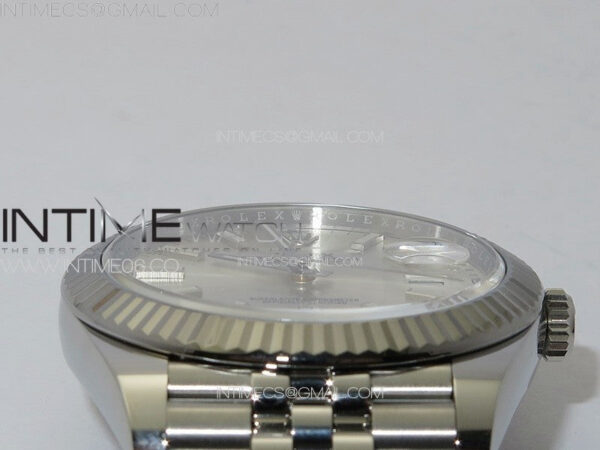 DateJust 41 126334 Clean 1:1 Best Edition 904L Steel Silver Stick Dial on Jubilee Bracelet VR3235 – Bild 15