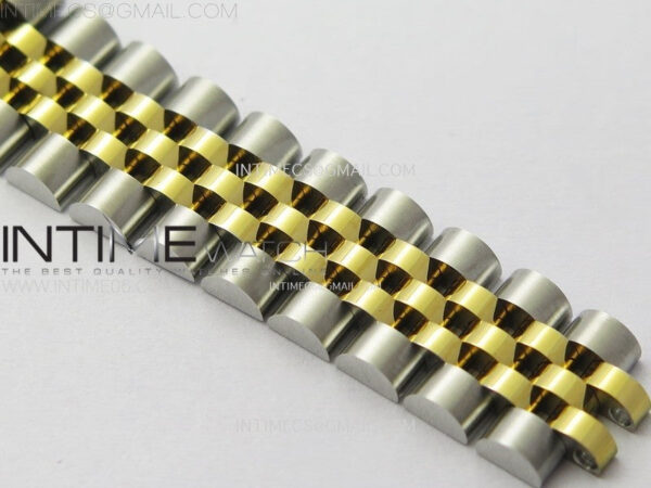 Datejust 28mm 279173 SS/YG APSF Best Edition Gold Dial Star Crystals Markers on Jubilee Bracelet NH05 – Bild 14