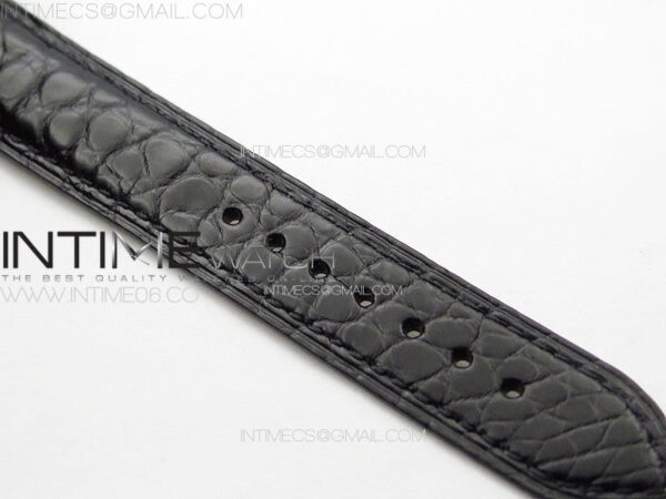 Tank Solo Ladies 25mm YG K11F 1:1 Best Edition White Dial on Black Leather Strap Ronda Quartz – Bild 14