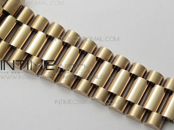 Day-Date 40mm 228239 BP New Dial Version 904 RG T Crystal Markers RG Dial on RG President Bracelet A2836 – Bild 14