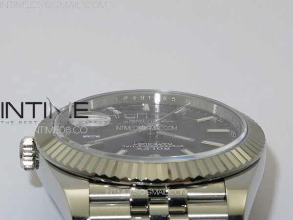 DateJust 41 126334 NTF 1:1 Best Edition 904L Steel Gray Stick Dial on Jubilee Bracelet VR3235 – Bild 14