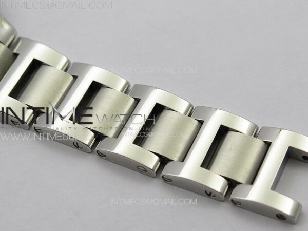 Ballon Bleu 33mm SS V20F 1:1 Best Edition White Textured Dial on SS Bracelet Gen Cal.157 Quartz – Bild 14