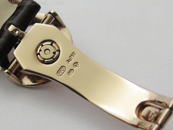 Annual Calendar Complications 5396 RG GRF Best Edition White dial Numbers Markers Blue Markers on Brown leather strap A324 – Bild 14