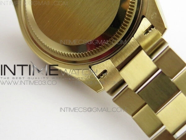 DateJust 28mm YG Diamond Bezel BP Best Edition White Silver Dial on YG Bracelet ETA2671 – Bild 14
