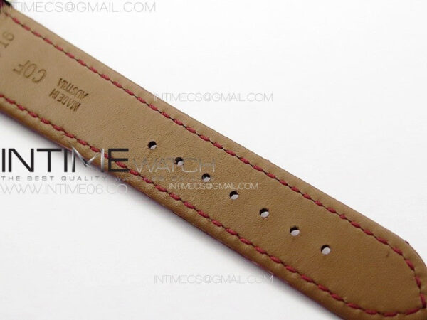 Tank Louis Ladies 25mm SS 8848F 1:1 Best Edition Red Dial on Red Croco Leather Strap Ronda Quartz – Bild 14