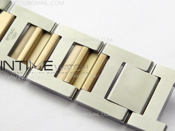 Ballon Bleu 42mm SS/RG K3F 1:1 Best Edition White Texture Dial on SS Bracelet A2824 – Bild 14