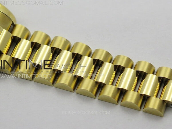 DateJust 31mm 178271 YG APSF Best Edition Blue MOP Dial Crystal Markers on President Bracelet A2824 – Bild 15