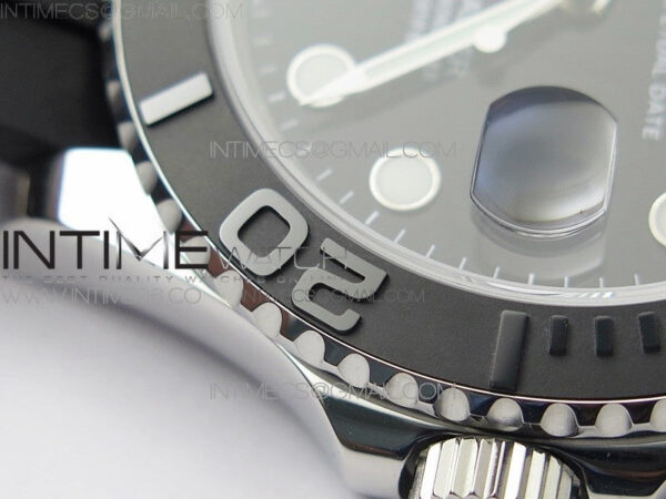 Yacht-Master 42mm 226659 3EF 1:1 Best Edition 3D Black Ceramic Bezel on Black Rubber Strap VS3235 – Bild 14