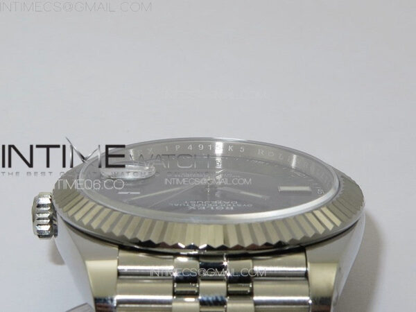 DateJust 41 126334 NTF 1:1 Best Edition 904L Steel Gray Roman Dial on Jubilee Bracelet VR3235 – Bild 14