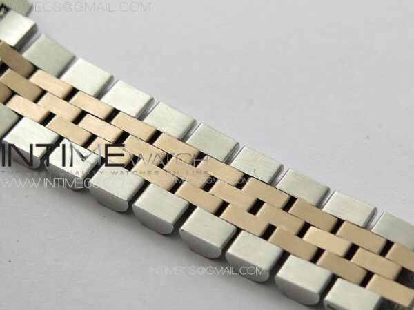 Datejust 28mm 279179 SS/RG APSF Best Edition Gray Dial Roman Markers on SS/RG Jubilee Bracelet NH05 – Bild 14