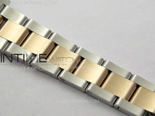 DateJust 31mm 278274 904L SS/RG Crystals Bezel GMF Best Edition Silver Flowers Crystals Dial on 904L SS/RG Oyster Bracelet A2824 – Bild 14