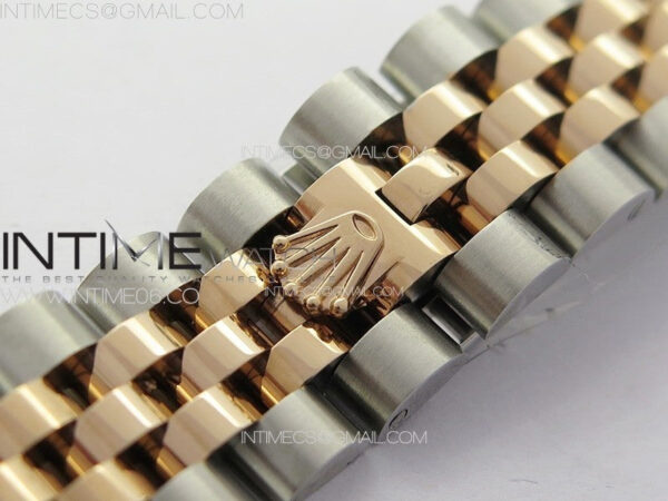DateJust 31mm 178271 SS/RG APSF Best Edition RG Dial Sticks Markers on Jubilee Bracelet A2824 – Bild 13