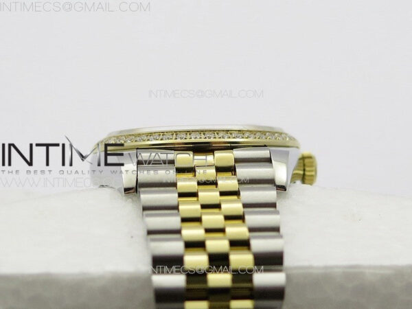 DateJust 36 SS/YG 126234 Diamonds Bezel JDF 1:1 Best Edition New YG Dial on Jubilee SS/YG Bracelet – Bild 14