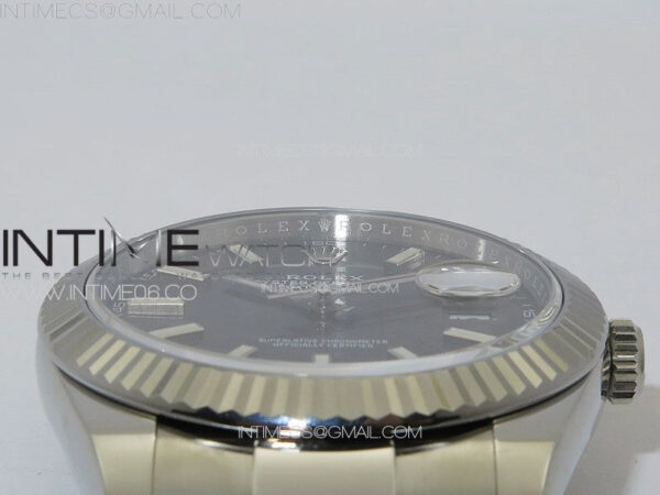 DateJust 41 126334 Clean 1:1 Best Edition 904L Steel Gray Stick Dial on Oyster Bracelet VR3235 – Bild 13