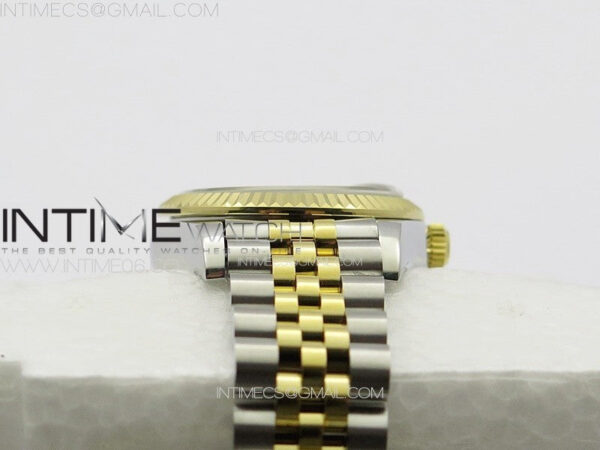 DateJust 31mm 72610 SS/YG APSF Best Edition Blue Flowers Crystals Dial on Jubilee Bracelet A2824 – Bild 14