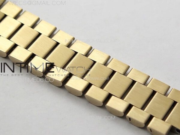 DateJust 31mm 278274 RG Crystals Bezel GMF Best Edition Silver Flowers Crystals Dial on RG President Bracelet A2824 – Bild 14