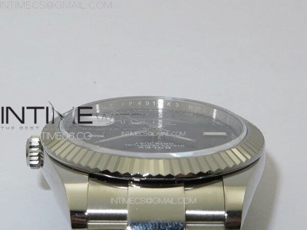 DateJust 41 126334 NTF 1:1 Best Edition 904L Steel Gray Roman Dial on Oyster Bracelet VR3235 – Bild 15