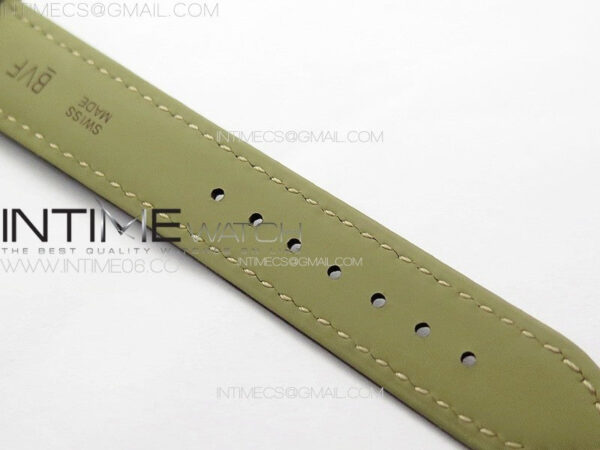 Tank Solo Ladies 25mm RG K11F 1:1 Best Edition White Dial on Brown Leather Strap Ronda Quartz – Bild 16