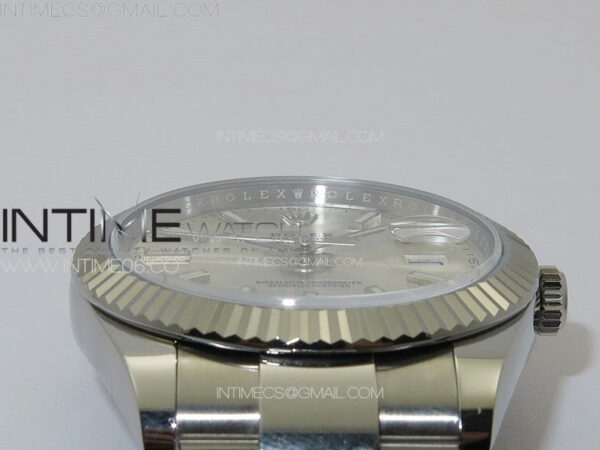 DateJust 41 126334 NTF 1:1 Best Edition 904L Steel Black Stick Dial on Oyster Bracelet VR3235 – Bild 15