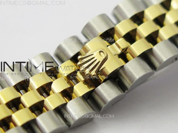 Datejust 28mm 279179 SS/YG APSF Best Edition Green Dial Roman Markers on SS/YG Jubilee Bracelet NH05 – Bild 15