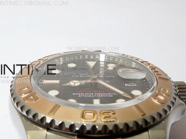 Yacht-Master 116621 904L/RG VSF 1:1 Best Edition Brown Dial On 904L/RG Bracelet VS3135 – Bild 16