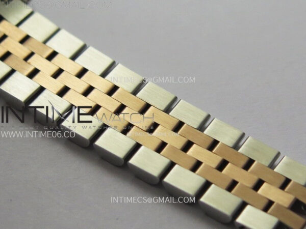 Datejust 28mm 279171 Smooth Bezel SS/RG APSF Best Edition Gray Dial Roman Markers on SS Jubilee Bracelet NH05 – Bild 15