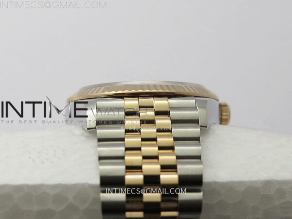 DateJust 36 SS 126231 904L SS/RG VSF 1:1 Best Edition Silver Fluted Dial Diamonds Markers on Jubilee Bracelet VS3235 – Bild 15