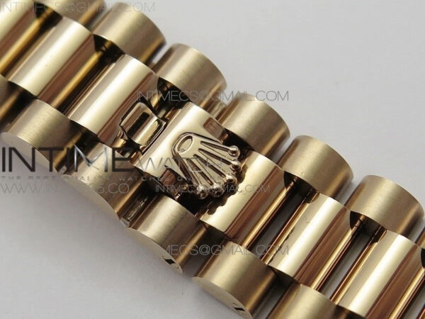 Datejust 31mm 278275 RG BP Best Edition Brown Crystal Markers Dial on RG President Bracelet – Bild 13