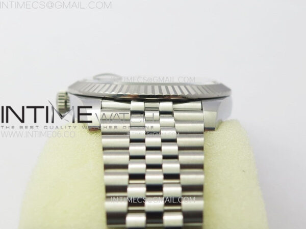 DateJust 41 126334 904L Steel NTF 1:1 Best Edition Black Dial Crystals Makers on Jubilee Bracelet VR3235 – Bild 15
