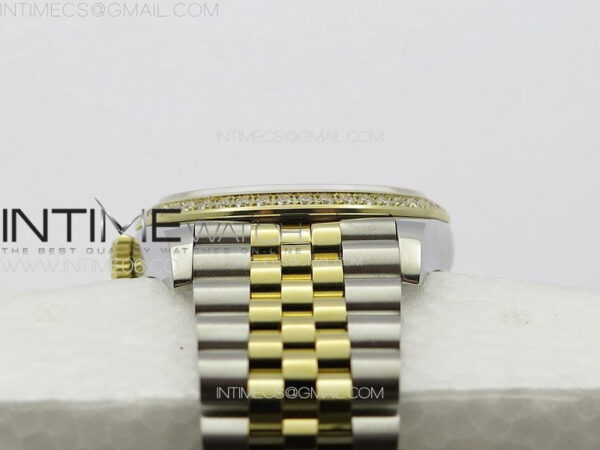 DateJust 36 SS/YG 126234 Diamonds Bezel JDF 1:1 Best Edition New YG Dial on Jubilee SS/YG Bracelet – Bild 15