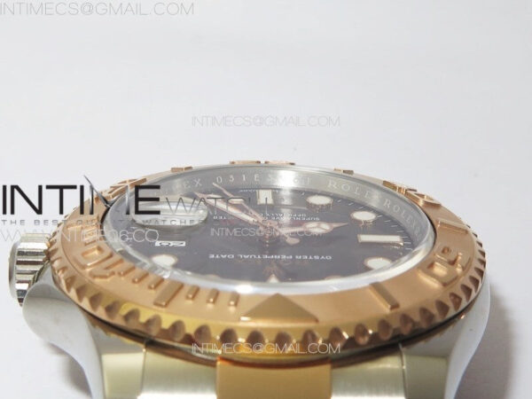 Yacht-Master 126621 904L/RG Clean 1:1 Best Edition Brown Dial On 904L/RG Bracelet VR3235 – Bild 15