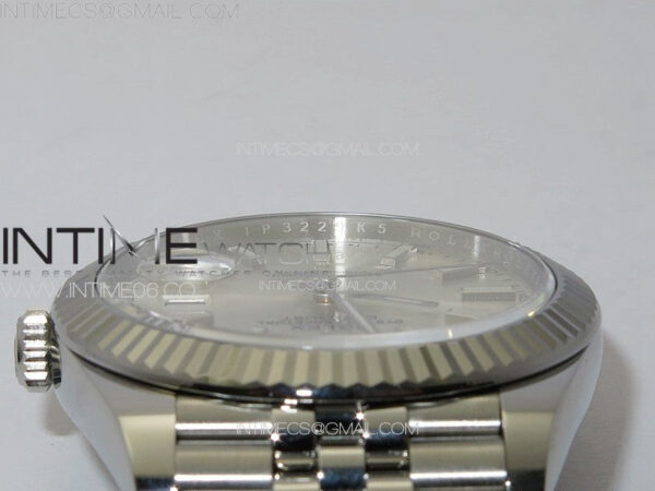 DateJust 41 126334 Clean 1:1 Best Edition 904L Steel Silver Stick Dial on Jubilee Bracelet VR3235 – Bild 14
