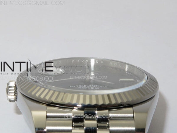 DateJust 41 126334 Clean 1:1 Best Edition 904L Steel Gray Roman Dial on Jubilee Bracelet VR3235 – Bild 16