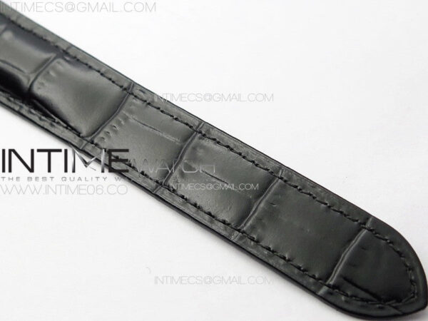 Ballon Bleu 36mm SS K3F 1:1 Best Edition White Textured Dial on Black Leather Strap A076 – Bild 15