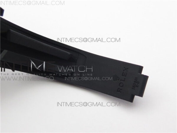 Yacht-Master 226659 42mm BP Maker Best Edition Black Ceramic Bezel on Oysterflex Rubber Strap A2824 – Bild 14