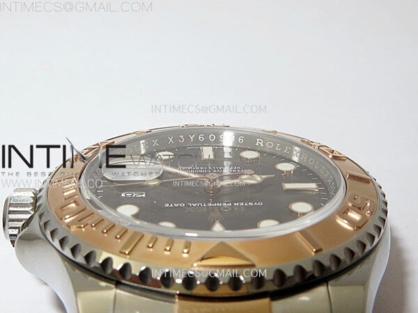 Yacht-Master 126621 904L/RG VSF 1:1 Best Edition Brown Dial On 904L/RG Bracelet VS3235 – Bild 15
