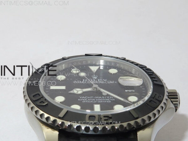 Yacht-Master 42mm 226659 APSF Best Edition 3D Black Ceramic Bezel on Oysterflex Strap SA3235 – Bild 15