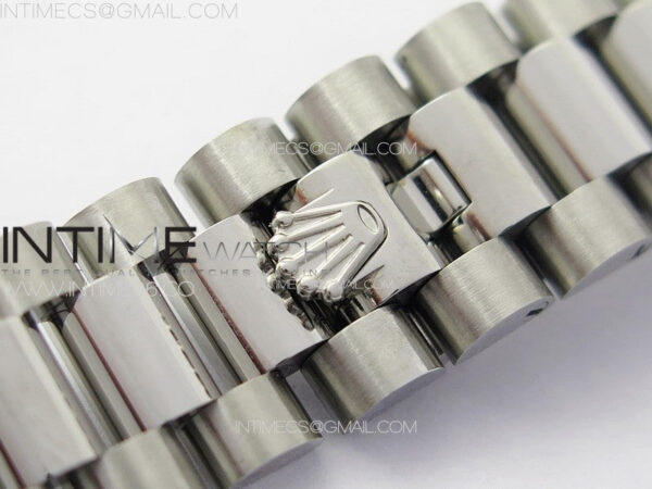DateJust 31mm 278274 904L SS GMF Best Edition Blue Flowers Crystals Dial on 904L President Bracelet A2824 – Bild 15