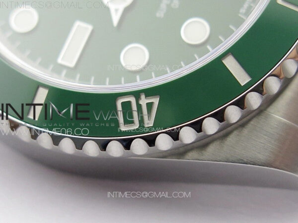 Submariner 116610LV 904L SS Case Best Edition Green Dial On 904L Bracelet ZZF V3 – Bild 14