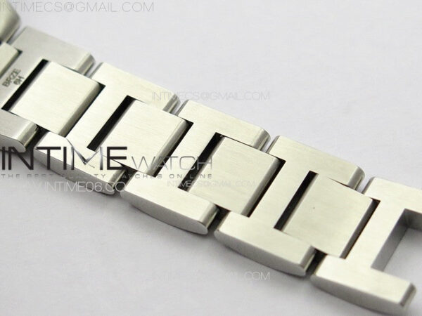 Ballon Bleu 33mm SS V20F 1:1 Best Edition White Textured Dial on SS Bracelet Gen Cal.157 Quartz – Bild 15